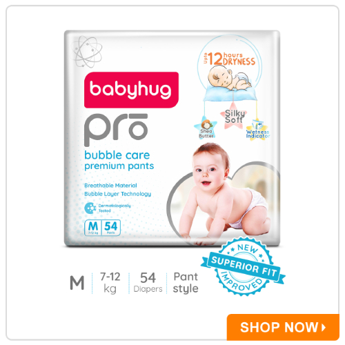 Best Babyhug Pro Bubble Care Premium Pant Style Diaper Best Babyhug Pro Bubble Care Premium Pant Style Diaper