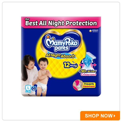 Best MamyPoko Pants All Night Absorb Best MamyPoko Pants All Night Absorb
