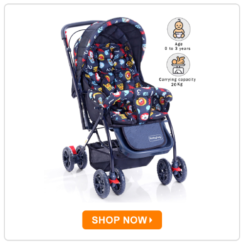 Babyhug Cosy Cosmo Stroller Babyhug Cosy Cosmo Stroller