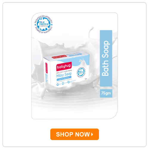 Babyhug Daily Rich Moisturising Milky Soap Babyhug Daily Rich Moisturising Milky Soap