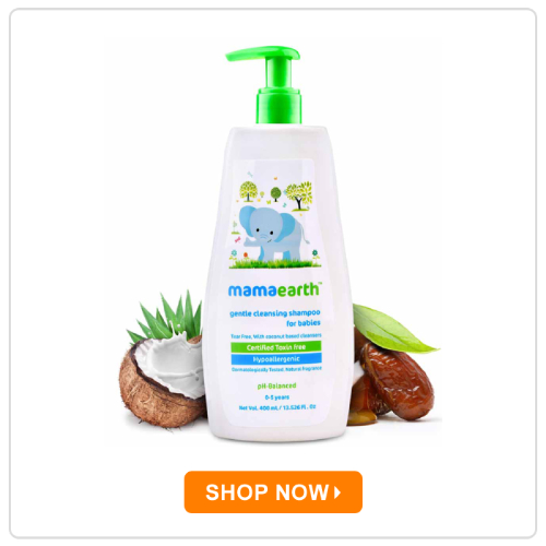 Mamaearth Gentle Cleansing Shampoo For Babies Mamaearth Gentle Cleansing Shampoo For Babies
