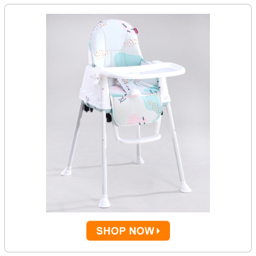 Babyhug 3-in-1 Comfy High Chair with Printed Cushion Babyhug 3-in-1 Comfy High Chair with Printed Cushion