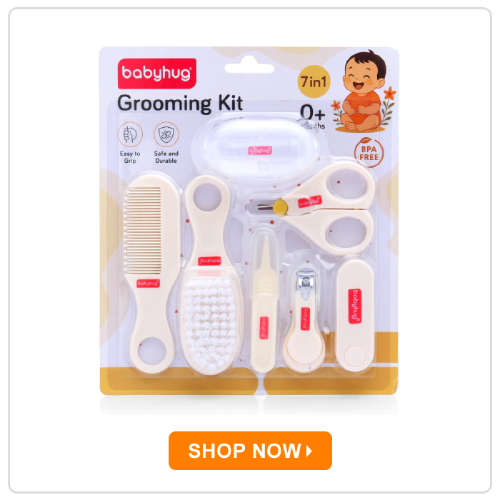 Babyhug 7-in-1 Baby Grooming Kit Babyhug 7-in-1 Baby Grooming Kit
