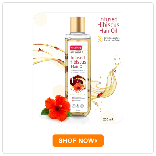 Babyhug Advanced Infused Hibiscus Hair Oil Babyhug Advanced Infused Hibiscus Hair Oil