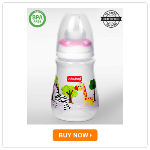 Babyhug Anti-Colic Sterilizable PP Feeding Bottle Babyhug Anti-Colic Sterilizable PP Feeding Bottle