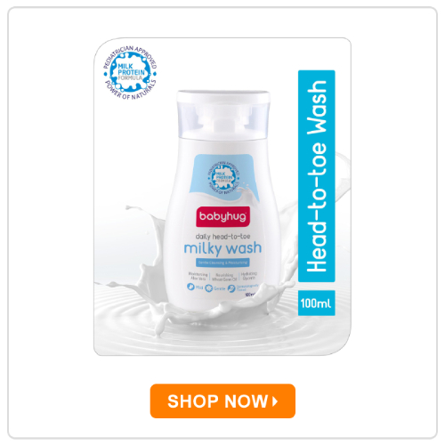 Babyhug Milk Protein Formula Daily Head‑to‑Toe Milky Wash Babyhug Milk Protein Formula Daily Head‑to‑Toe Milky Wash