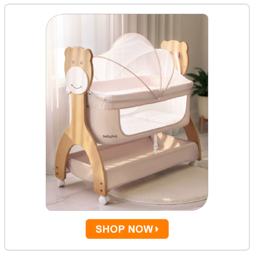 Babyhug Wooden Cradle