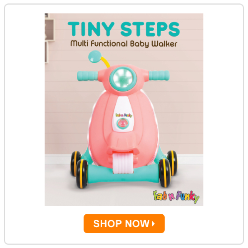 Fab N Funky Tiny Step Baby Walker Fab N Funky Tiny Step Baby Walker