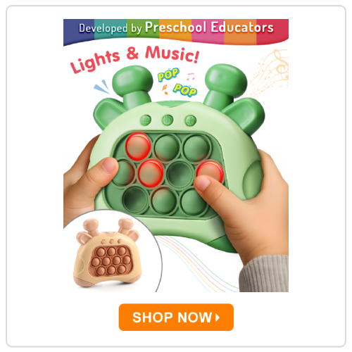 Intelliskills Pop And Play Pocket Gaming Console