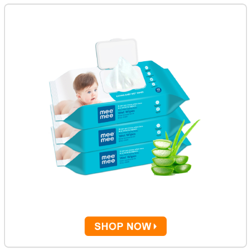 Mee Mee Caring Baby Wet Wipes With Lid Mee Mee Caring Baby Wet Wipes With Lid