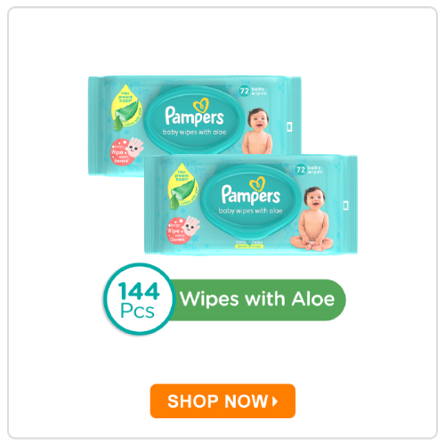 Pampers Baby Gentle Wet Wipes with Aloe 97% Pure Water Pampers Baby Gentle Wet Wipes with Aloe 97% Pure Water