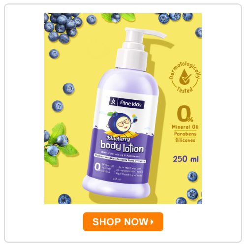 Pine Kids Blueberry Body Lotion