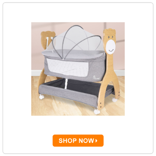 R for Rabbit Lullabies Woodsy Wooden Cradle