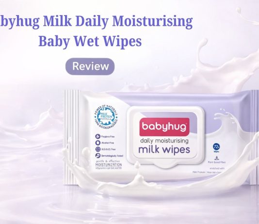 Babyhug Milk Daily Moisturising Baby Wet Wipes - Review