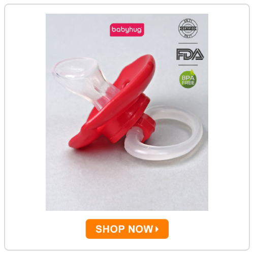 Babyhug Silicone Orthodontic Soother
