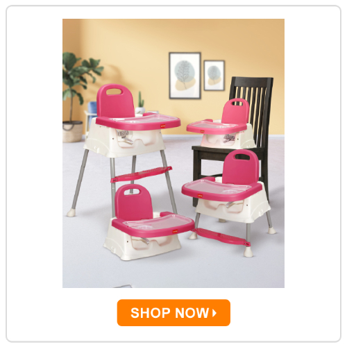 Luv Lap LuvLap 4 in 1 Convertible Baby High Chair