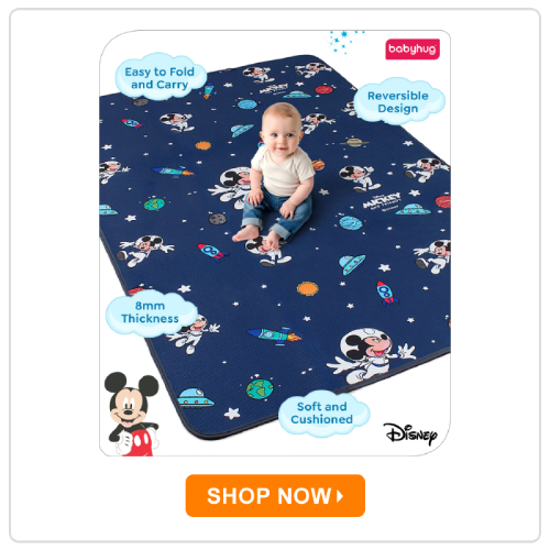 Babyhug Disney Premium Reversible Waterproof Floor mat