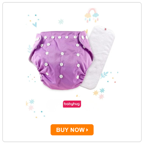 Babyhug Free Size Reusable Cloth Diaper