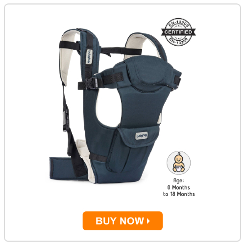 Babyhug Joy Bundle 4-in-1 Premium Baby Carrier