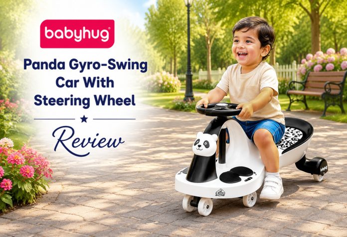 Babyhug Panda Gyro-Swing Car With Steering Wheel – Review