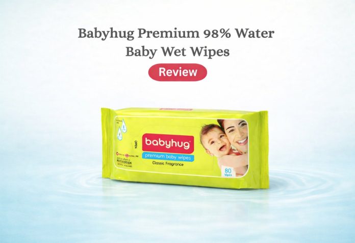 Babyhug Premium 98% Water Baby Wet Wipes