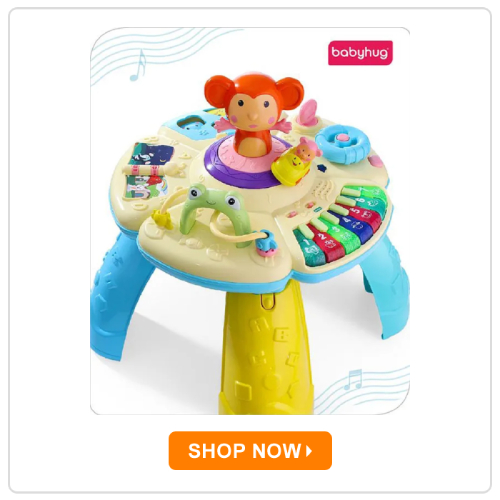 Babyhug Premium Musical Activity Table