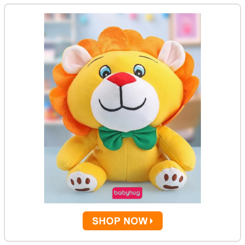 Babyhug Soft Lion Plush Toy