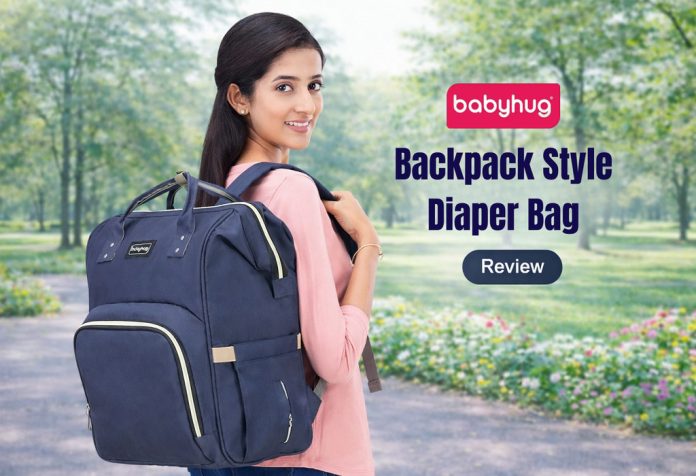 Babyhug Backpack Style Diaper Bag