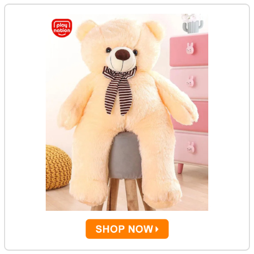 Play Nation Teddy Bear Soft Toy 