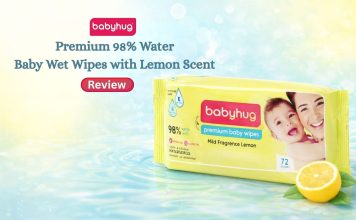 Premium 98% Water Baby Wet Wipes with Lemon Scent