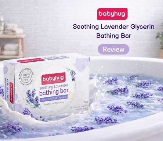 Babyhug Soothing Lavender Glycerin Bathing Bar