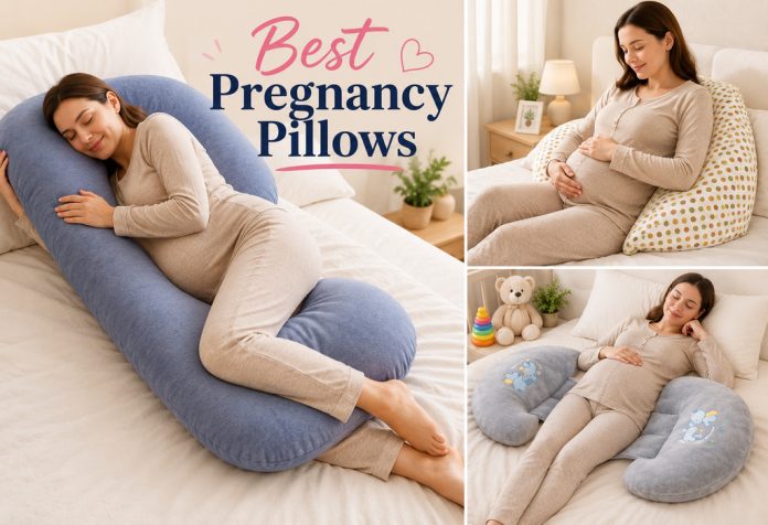7 Best Pregnancy Pillows for Sleeping & Full-Body Support
