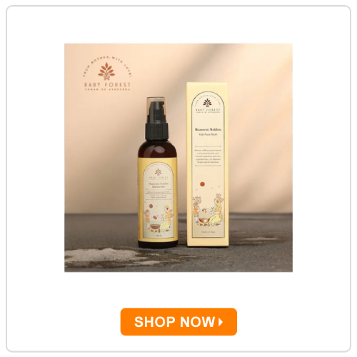 BABY FOREST Maasoom Mukhra Ayurvedic Kids Face Wash
