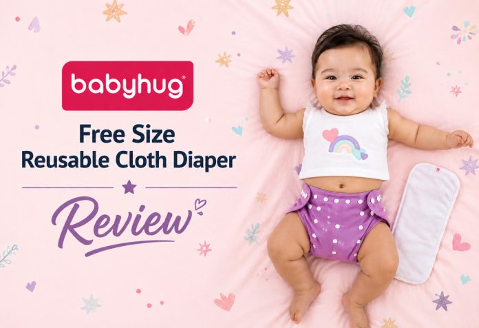 Babyhug Free Size Reusable Cloth Diaper – Review