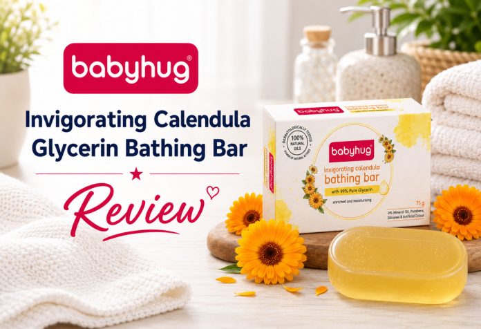 Babyhug Invigorating Calendula Glycerin Bathing Bar – Review
