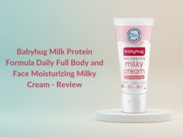 Babyhug Milk Protein Formula Daily Full Body and Face Moisturizing Milky Cream - Review