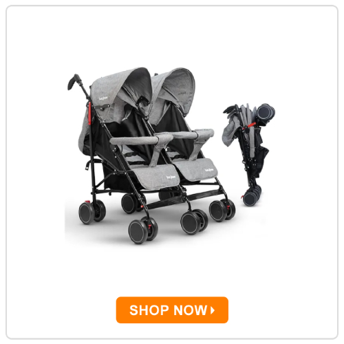 Baybee 2-in-1 Twin Baby Stroller