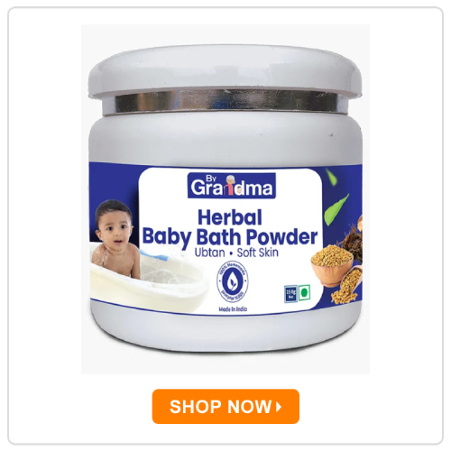ByGrandma Skin Brightening Organic Baby Bath Powder
