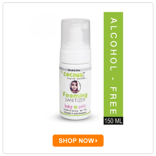 COCOON ORGANICS Baby Soft Fragrance Foaming Sanitizer