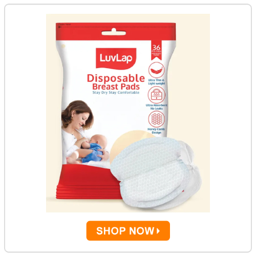 LuvLap Ultrathin Honeycomb Nursing Breast Pads