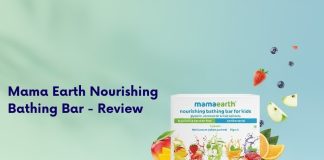 Mama Earth Nourishing Bathing Bar - Review