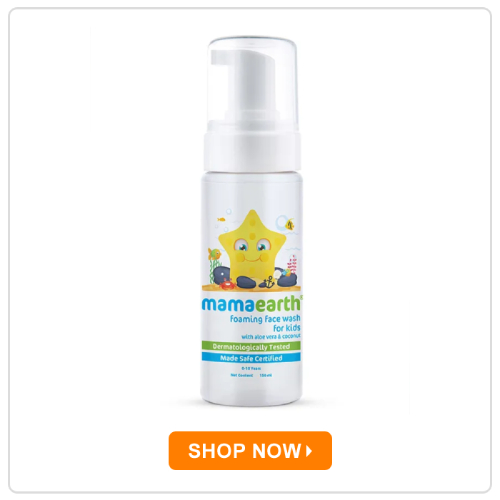 Mamaearth Baby Foaming Facewash