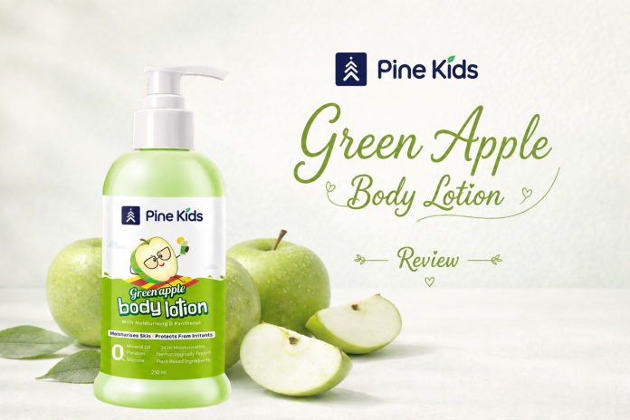 Pine Kids Green Apple Body Lotion