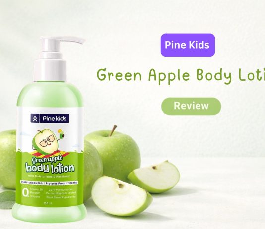 Pine Kids Green Apple Body Lotion
