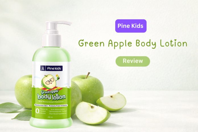 Pine Kids Green Apple Body Lotion