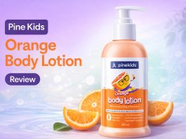 Pine Kids Orange Body Lotion - Review