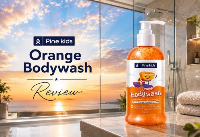 Pine Kids Orange Bodywash - Review