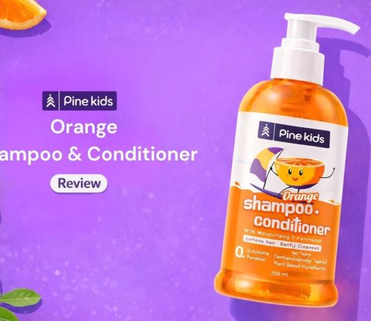 Pine Kids Orange Shampoo & Conditioner - Review