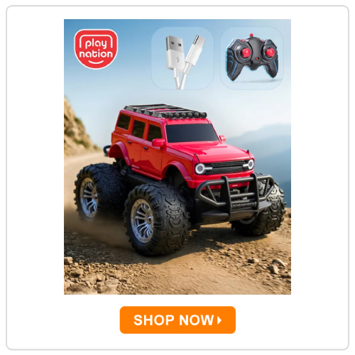 Play Nation Off Roader Rechargeable Remote Control Truck