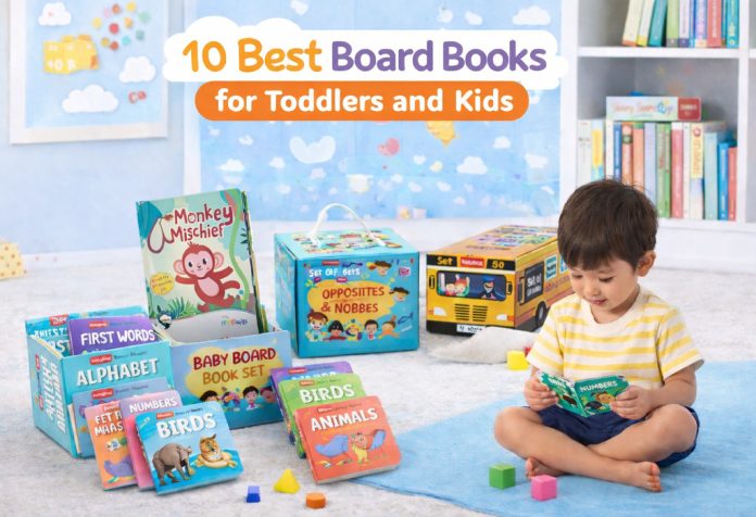 10 Best Board Books for Toddlers and Kids for Early Learning